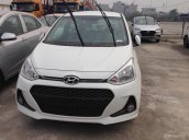 Bán Hyundai Grand i10 1.2 AT đời 2018, màu trắng, giá 393tr