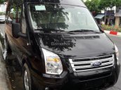 Bán Ford Transit bản tiêu chuẩn Mid năm 2018, mới 100%, màu đen, giá cực tốt. L/H 090.778.2222