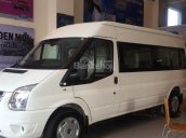 Bán Ford Transit bản tiêu chuẩn Mid sản xuất 2018, mới 100%, màu trắng, vui lòng, lh 090.778.2222