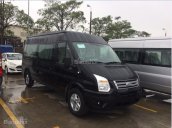 Bán Ford Transit bản cao cấp năm 2018, mới 100%, màu đen, L/H giá tốt 090.778.2222