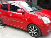 Bán xe Kia Morning SLX 1.0 AT đời 2007, màu đỏ, nhập khẩu