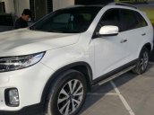 Bán Kia New Sorento DATH 2.2AT máy dầu, số tự động, màu trắng, sản xuất 2014, biển Sài Gòn bản full