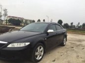 Cần bán Mazda 6 đời 2004, màu đen, giá tốt