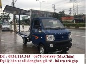 Đại lý bán xe tải Dongben trả góp, thùng cánh dơi | DT: 0934115345