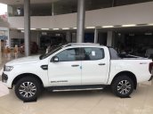 Bán xe Ford Ranger Wildtrak 3.2L 4 x 4 năm 2018, màu trắng, xe nhập, hỗ trợ trả góp tại Vĩnh Phúc