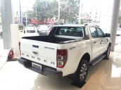 Bán xe Ford Ranger Wildtrak 3.2L 4 x 4 năm 2018, màu trắng, xe nhập, hỗ trợ trả góp tại Vĩnh Phúc