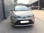 Bán Toyota Vios G năm 2014, màu vàng cát, giá thương lượng