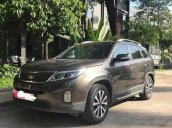 Bán Kia Sorento GATH đời 2015, màu nâu