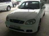 Cần bán Daewoo Lanos MT đời 2002, màu trắng, giá 95tr