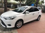 Cần bán xe Toyota Vios sản xuất 2016, màu trắng xe gia đình, giá tốt