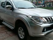 Bán Mitsubishi Triton 2.5 AT đời 2015, màu bạc số tự động giá cạnh tranh