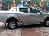 Bán Mitsubishi Triton 2.5 AT đời 2015, màu bạc số tự động giá cạnh tranh