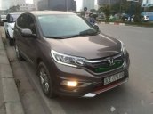 Bán xe Honda CR V 2.0AT đời 2015, màu nâu 