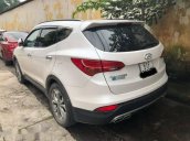 Bán Hyundai Santa Fe 2.4 AT đời 2015, màu trắng