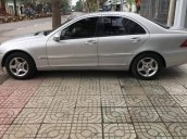 Bán ô tô Mercedes C180 năm 2003, màu bạc xe gia đình, giá chỉ 187 triệu