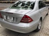 Bán ô tô Mercedes C180 năm 2003, màu bạc xe gia đình, giá chỉ 187 triệu