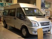 Bán Ford Transit Standard MID đời 2018, màu bạc, giá chỉ 780 triệu