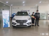 Hyundai Santa Fe 2.4 AT xăng tiêu chuẩn, hỗ trợ vay 85% giá trị xe, hotline đặt xe: 0948.94.55.99 - 0935.90.41