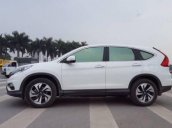 Cần bán Honda CR V 2.4 AT đời 2017, màu trắng như mới