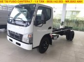 Bán xe Fuso Canter 4.7 tải trọng 1.9 tấn, hỗ trợ vay mua xe 80%