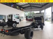 Giá mua bán xe tải Mitsubishi Fuso Canter 7.5 4 tấn. Hỗ trợ vay mua xe qua ngân hàng 80%