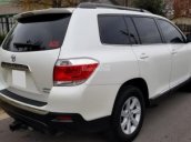 Bán ô tô Toyota Highlander AT đời 2013, màu trắng, nhập khẩu