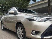 Bán xe Toyota Vios G 2015, màu vàng cát