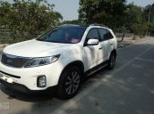 Bán Kia Sorento sản xuất 2015, màu trắng bản full, máy xăng, tự động 2.4