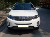 Bán Kia Sorento sản xuất 2015, màu trắng bản full, máy xăng, tự động 2.4