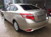 Bán Toyota Vios đời 2017, màu vàng cát