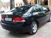 Bán Honda Civic đời 2008, màu đen, chính chủ, giá cạnh tranh