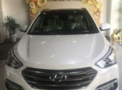 Bán Hyundai Santa Fe năm sản xuất 2018, màu trắng 