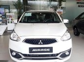 Bán Mitsubishi Mirage CVT ECO năm 2017, màu trắng, nhập khẩu nguyên chiếc