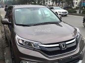 Bán Honda CR V 2.4TG đời 2017, màu nâu