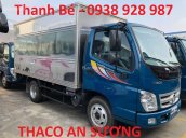 Bán xe tải Thaco Ollin 345 tải trọng 2 tấn 4, thùng kín, đời 2017, có máy lạnh