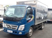 Bán xe tải Thaco Ollin 345 tải trọng 2 tấn 4, thùng kín, đời 2017, có máy lạnh