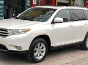 Bán Toyota Highlander 2.7 AT đời 2011, màu trắng chính chủ