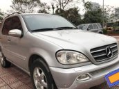 Bán xe Mercedes ML Class đời 2002, màu bạc, nhập khẩu  