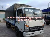 Bán xe tải Veam VT350, động cơ Hyundai, tải trọng 3,5 tấn, giá rẻ nhất toàn quốc