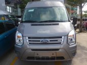 Cần bán xe Ford Transit 2.4L 2018, ghế sau gập được. Giảm tiền mặt trực tiếp