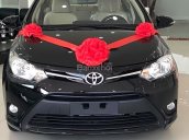 Cần bán Toyota Vios E đời 2018, màu đen, giá 513tr