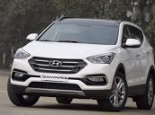 Bán Hyundai Santa Fe đời 2018, màu trắng