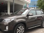 Auto bán Kia Sorento 2.4 AT SX 2015, màu nâu