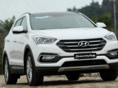 Bán Hyundai Santa Fe đời 2018, màu trắng