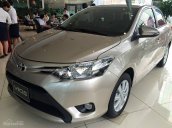 Cần bán xe Toyota Vios E số sàn 2018, màu vàng cát