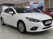 Bán xe Mazda 3 1.5AT Sedan đời 2015, màu trắng, giá tốt