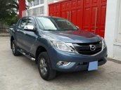 Cần bán xe Mazda BT50 2.2MT 2016, màu xanh dương 2 cầu odo 57.000 km