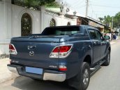 Cần bán xe Mazda BT50 2.2MT 2016, màu xanh dương 2 cầu odo 57.000 km