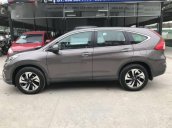 Bán Honda CR V 2.4TG đời 2017, màu xám  