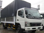 Bán xe tải Fuso Canter 7.5 - Chassis - Thùng mui bạt - thùng kín